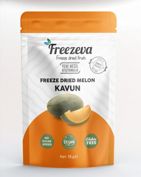 Freezeva Dondurularak Kurutulmuş Kavun 15 gr