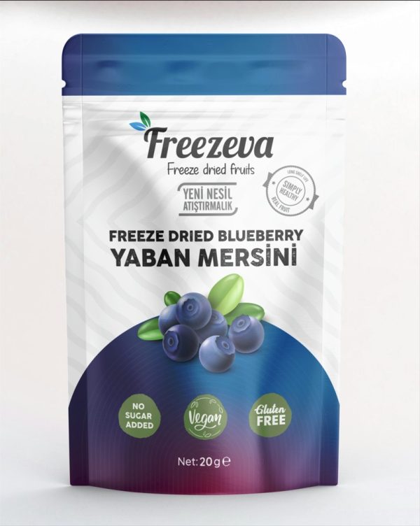 Freezeva Dondurularak Kurutulmuş Yaban Mersini 20 gr