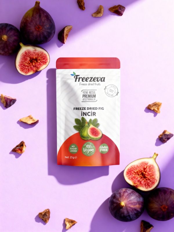 Freezeva Dondurularak Kurutulmuş İncir 25 gr