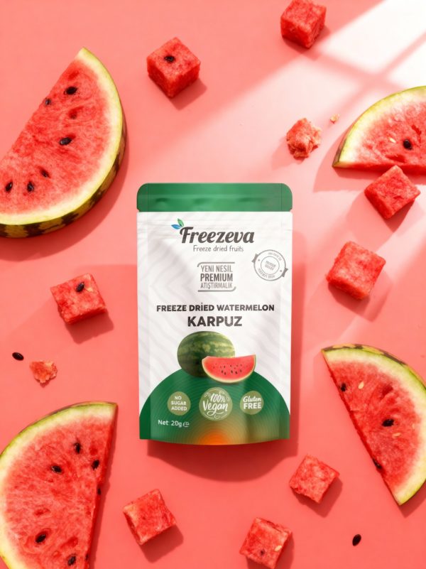 Freezeva Dondurularak Kurutulmuş Karpuz 15 gr