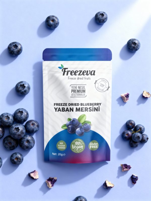 Freezeva Dondurularak Kurutulmuş Yaban Mersini 15 gr