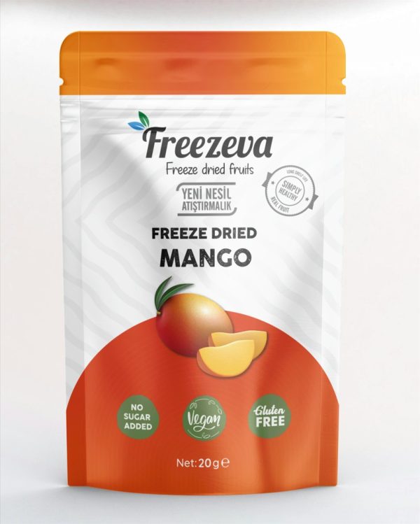 Freezeva Dondurularak Kurutulmuş Mango 20 gr