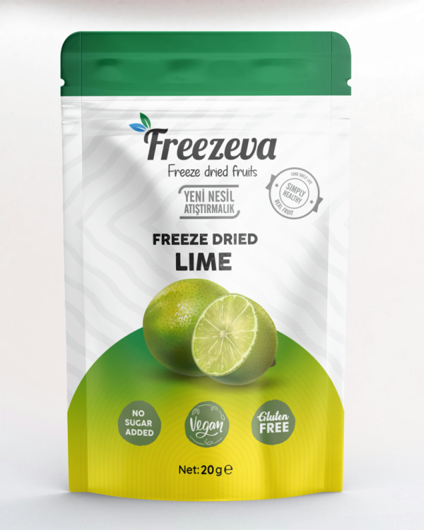Dondurularak Kurutulmuş Lime Dilimi 20 g | Freeze Dried Lime